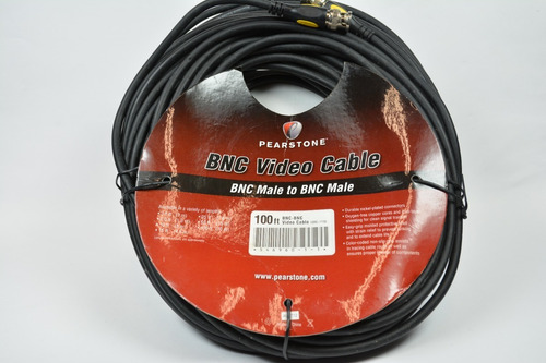 Imagem 1 de 1 de Cabo 30m Sdi Profissional Bnc Macho Para Bnc Macho Pearstone
