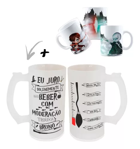 Caneca Feitiços Harry Potter HP Potterhead ID0042