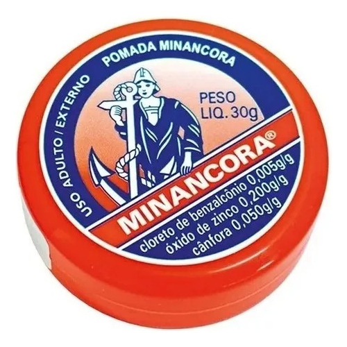 Pomada Minancora Cicatrizante, Antiséptico, Espinillas 30g