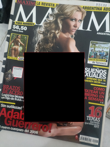Revista Maxim - Adabel Guerrero - Marzo 2008
