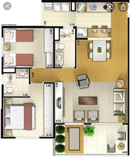 Imagem 5 de 11 de Apartamento À Venda Na Rua Vergueiro, Liberdade, São Paulo - Sp - Liv-15692