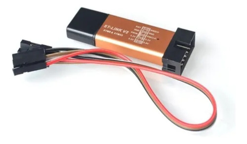 Imagen 2 de 5 de Placa De Desarrollo Stm32 Stm32f103c8t6 + Stlink St-link V2