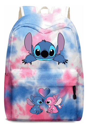 Mochila Disney Anime Stitch, Bolsa De Viagem, Mochila Casual