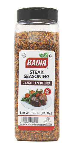 Steak Seasoning 793,8gr - Canadian Blend Badia