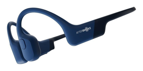 Imagen 1 de 3 de Audífonos inalámbricos AfterShokz Aeropex Standard blue eclipse