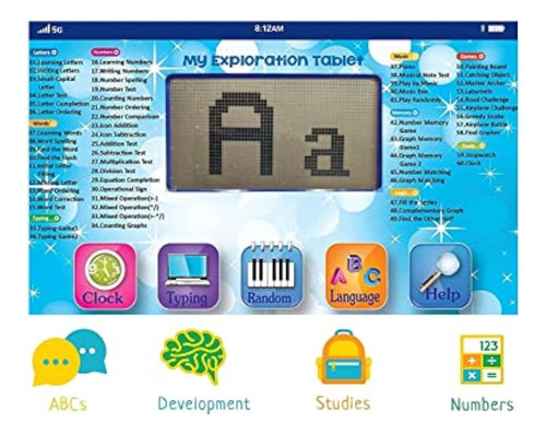 Tech Kidz My Exploration Toy Tablet Computadora De