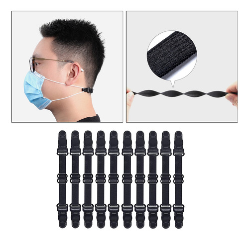 10pcs Mascarilla Para La Oreja Gancho Para La Oreja Extensor