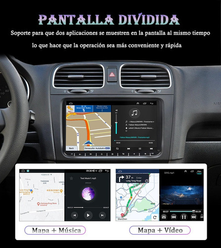 Estereo Android 11 Carplay Para Mk4 Mk5 Jetta Bora Polo 2+32
