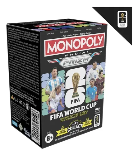 Jogo de cartas Monopoly Panini Prizm Fifa World Cup | MercadoLivre
