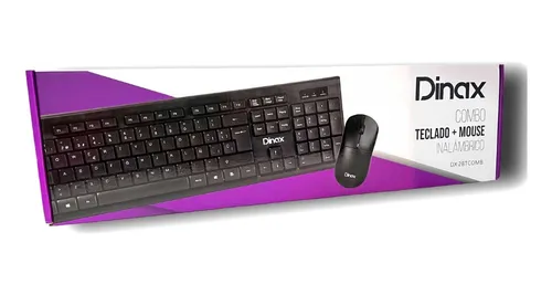 Combo Kit Mouse Y Teclado Inalambrico Dinax Full Env o gratis