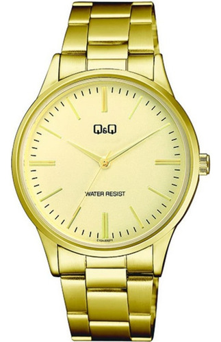 Reloj Q&q Hombre C10a-005py Dorado Color del fondo Dorado C10A-005PY