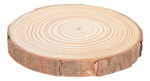 Rebanadas De Madera Natural, Troncos Redondos De Pino, Manua