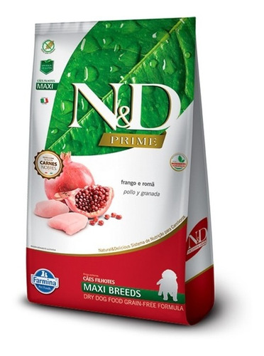 N&d Canino Puppy Maxi Breed Pollo Y Granada 10,1 Kg