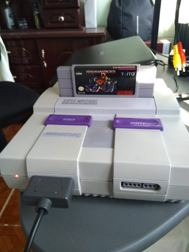 The Ninja Warrios Para Super Nintendo Reprog (Usado)