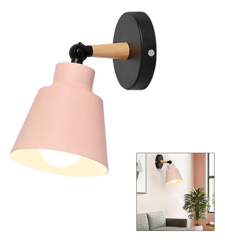 Lámpara De Pared Led Moderna Lámpara De Techo Rosa