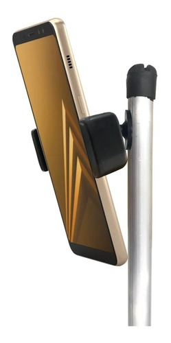 Tripé Com Suporte De Celular Universal Telescópico 1,80m Pro