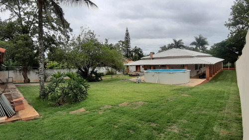 Imagem 9 de 30 de Chácara 1000m2, Casa Sede 340m2, 2 Dormitórios, 1 Suíte, Cozinha Planejada, Amplo Quintal, Área De Lazer Com Piscina, Ótima Localização - Ch00183 - 70394103