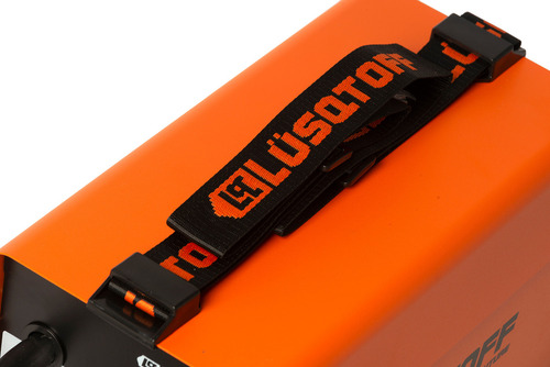 Soldadora Lüsqtoff Mig Flux SML130-7 Con Rollo De Alambre Flux - Naranja/Negro - 220V - 50 Hz