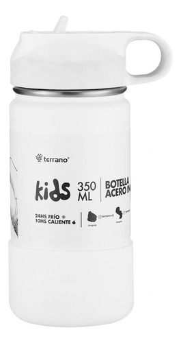 Botella Térmica Kids 350ml Anti Derrames Estacion Hogar