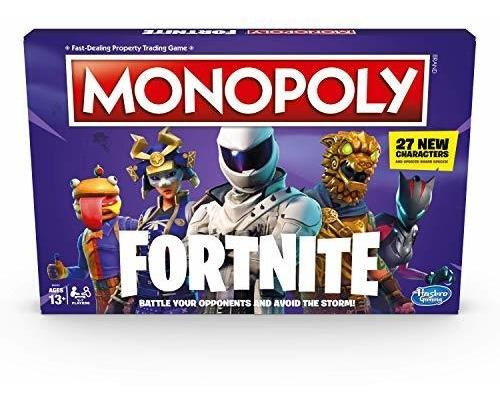 Monopolio De Juegos Hasbro: Juego De Mesa Fortnite Edition I