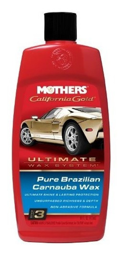 Madres 05750 Cera Liquida De Carnauba Brasileña Pura De Or