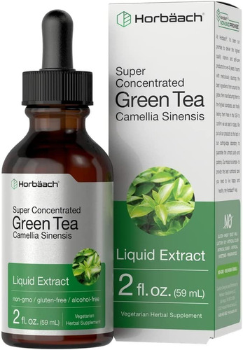 Te Verde Liquido 59ml Horbaach - mL a $2473