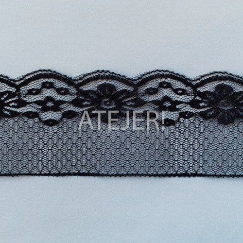 Puntilla Mercería Nylon Art 913 De 50mm X 10 Metros