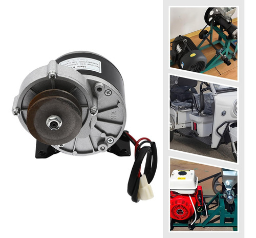 Motor Elétrico Escovado Com Engrenagem Dc 12v 250w My1016z