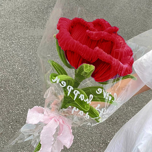 Flores Crochet Ramo De Girasol Hilo Niuniu Rosa