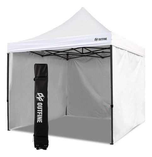 Carpa 10x10 Pop Up Carpa Comercial 3 Paredes Laterales,...