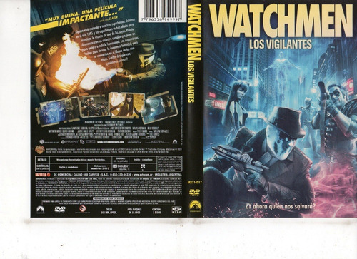 Watchmen Los Vigilantes - Dvd Original - Buen Estado