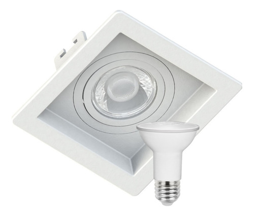 Spot Embutir Par20 Recuado Save Energy C/lâmpada 7w - Avant