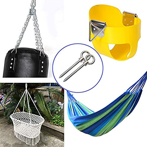 5 Pack Ganchos De Ojo Acero Inoxidable 304 - Resistentes - P