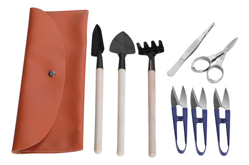 Sanlykate Bonsai Tool Kit 8pc, Basic Trimmer Set Incluye Pod