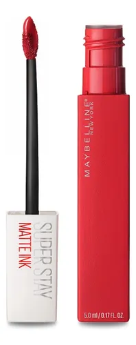 Labial Maybelline Matte Ink Super Stay color pioneer
