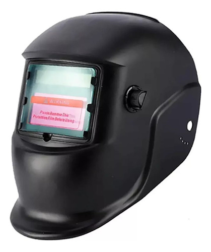 Mascara Fotosensible Careta Para Soldar Negra Sin Diseño