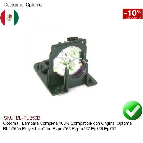 Lampara Compatible Optoma Bl-fu250b Ezpro756 Ep756 Ep757