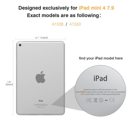 Funda Para iPad Mini 4 Funda Para iPad Mini 4 A Prueba D