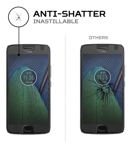 Protector Mica Pantalla Para Motorola Moto G5 Plus
