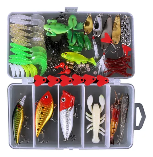comprar Kit De Aparejos, Anzuelos, 78 Piezas, Herramienta De Pesca D