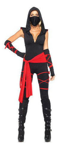 Disfraz De Halloween Para Mujer, Disfraz Guerrera Kunoichi