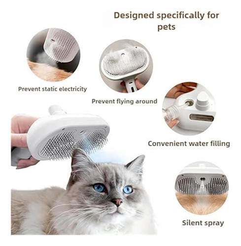 Cepillo De Peluquería Para Mascotas Furry Basic,3 En 1,1pcs