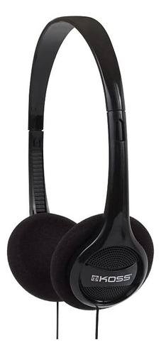 Headphone Koss Kph7w - Diadema Ajustable Portátil, Color Bla