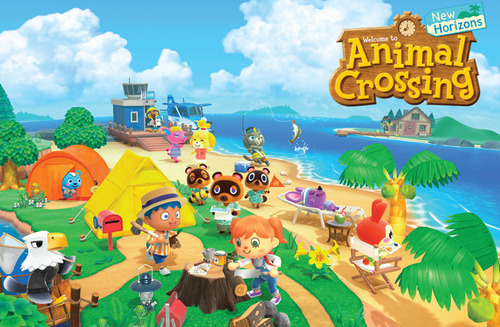 Revista Superpôster Animal Crossing New Horizons, De Editora Europa. Editorial Europa, Capa Mole, Edição 20200501 00:00:00 Em