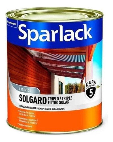 Solgard Sparlack Triplo Filtro Solar Acetinado Natural 900ml