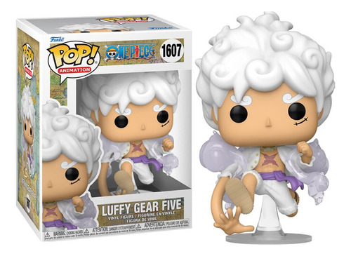 Boneco One Piece Luffy Gear Five Nika Pop Funko 1607