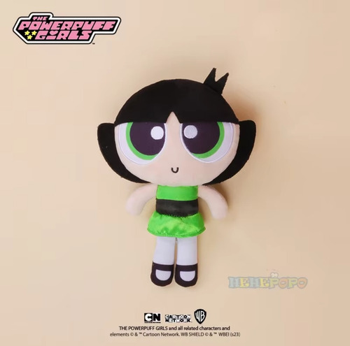 Trio De Peluches Chicas Super Poderosas (25 Cm) Hugkis Chicas Super Poderosas