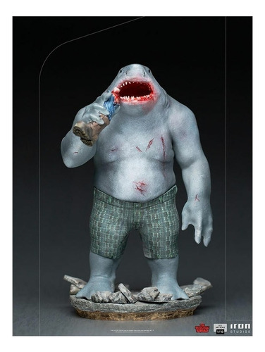 King Shark 1/10 Bds Art Scale The Suicide Squad Iron Studios