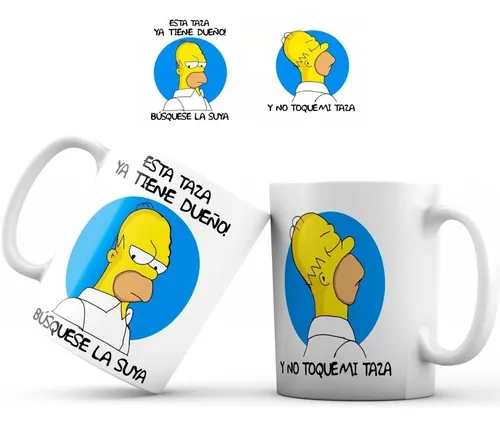 comprar Pocillo Mug - Homero Simpson: Esta Taza Ya Tiene Dueño