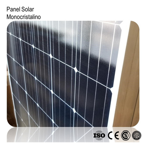 Panel Solar 180 W + Regulador De Carga Ahorrador De Energia
